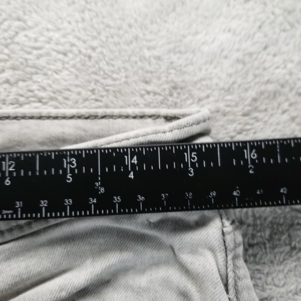 Levis 511 Jeans Mens 32x32 Gray Slim Straight Mid‎ Rise Light Wash Stretch Denim - Picture 9 of 10